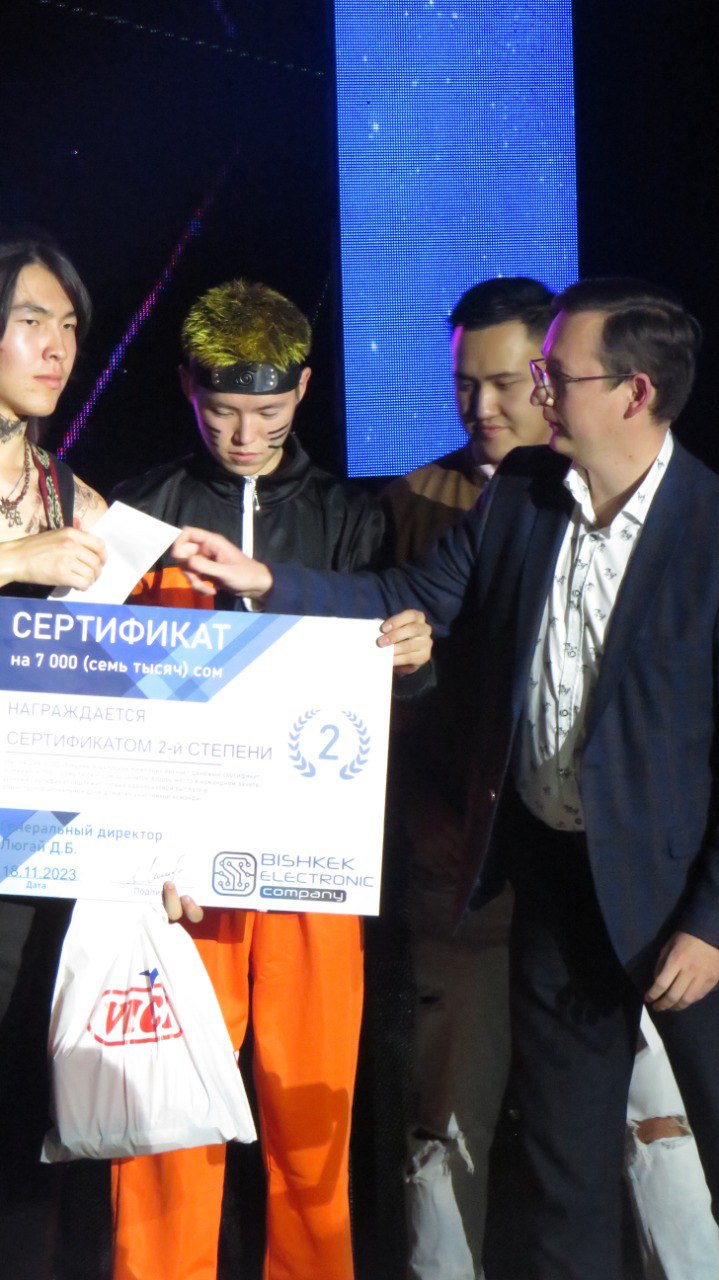 Участие в торжественной церемонии посвящения в студенты в КГТУ им. И. Раззакова